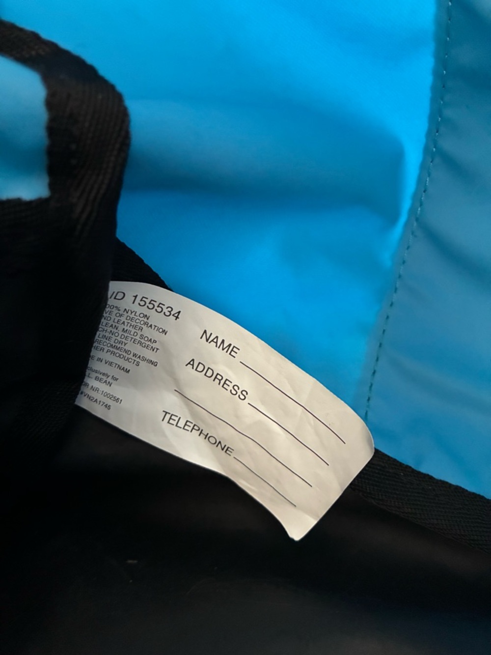 L.L. Bean Adventure Duffel with Stuff Sack - Medium - Blue - Picture 8 of 12